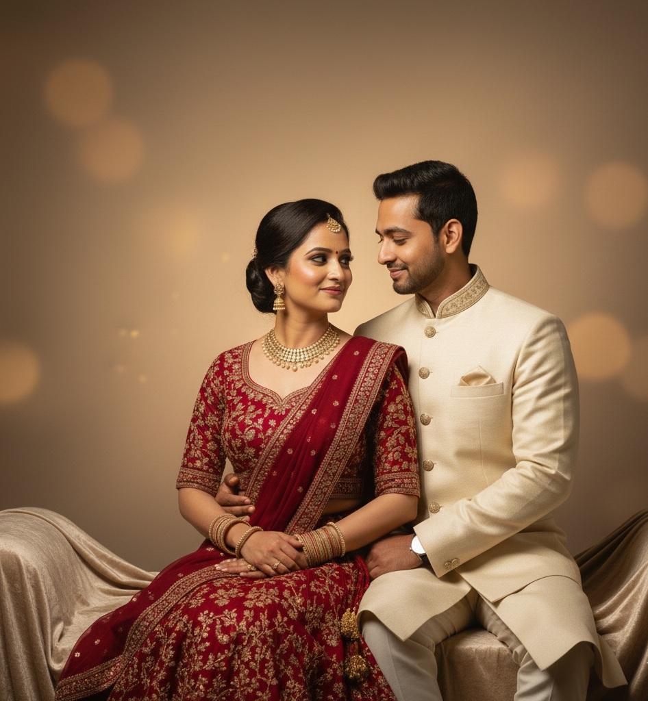 Traditional Pre Wedding Poses (Indian & Cultural Looks)