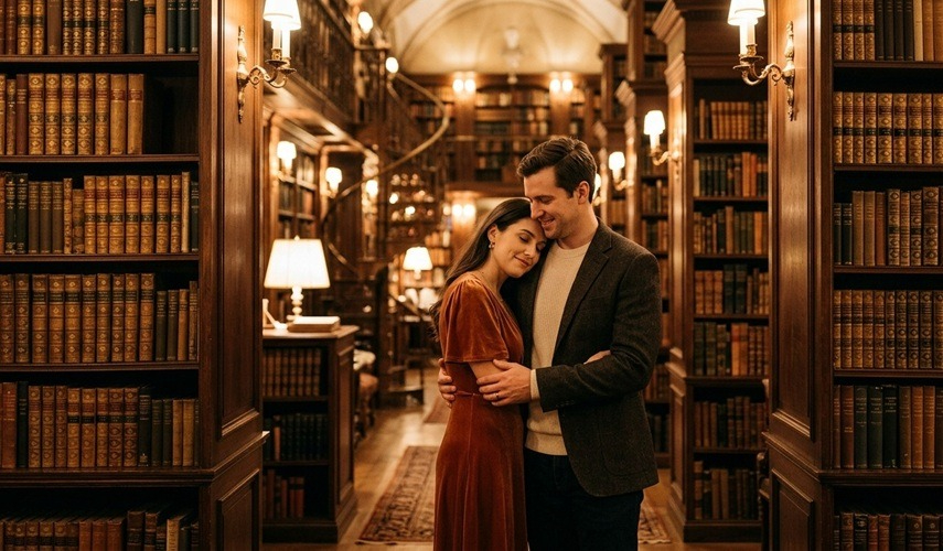 15 Creative Indoor Couple Photoshoot Location Ideas